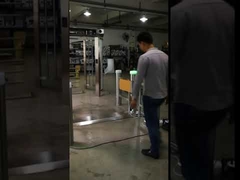 Erişim kontrolü yaya otomatik silindir salıncak kapı bariyeri