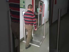 Yüz Tanıma Makinesi Entegre Termometreli Salıncak Bariyer Kapı