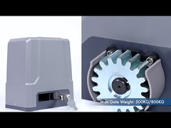 DC24V 500kg Yükleme Kapasitesi Elektronik Limit Anahtarı Yedek Pil ile Sürgülü Kapı Motoru