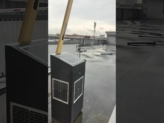 Yeni Enerji DC Brushless Motor Güneş Frekansı Dönüşümü Park Alanı için Boom Bariyer Kapısı