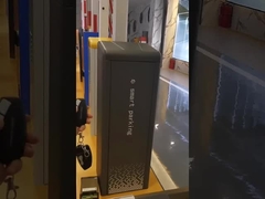 Sarı Renkli Konut DC fırçasız motor parkı akıllı bariyer kapısı