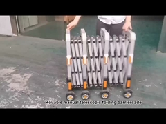 Fabrika Tedariki Kalabalık Kontrolü Genişletilebilir Manuel İtme ve Çekme Çit Bariyer Kapısı