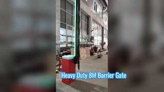 Park ve Trafik Kontrolü için Ağır Hizmet 8M Çit Kolu DC Fırçasız Motor Bom Bariyer Kapısı