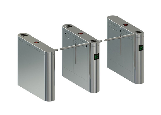 IP55 RFID Güvenlik Kapısı Erişim Kontrolü Çift Moter Köprü Açılan Kol Turnike