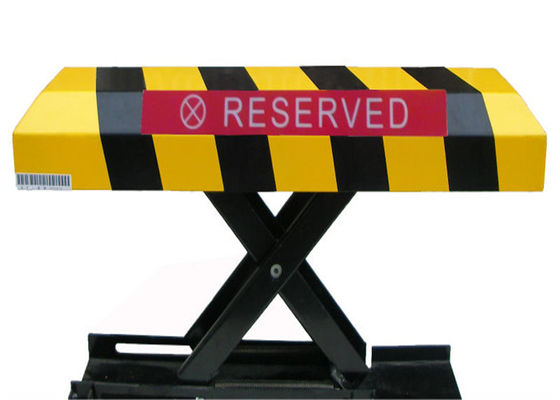 Uzaktan kumanda araç park kilidi 300mm yükselen yükseklik ve püskürtülen plastik kaplama ile