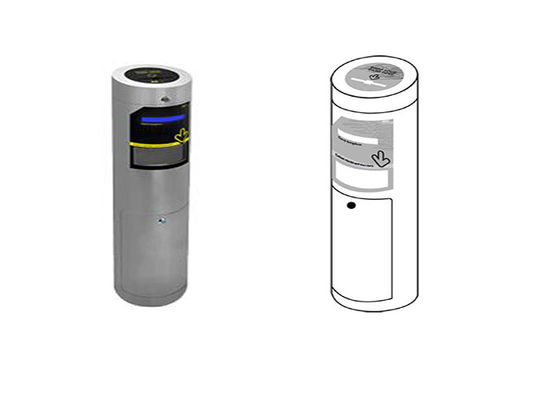 Entegre Erişim Kontrolü için 280 Kart Kapasiteli ve AC230 Güç Girişli Dropbox Kart Toplayıcı