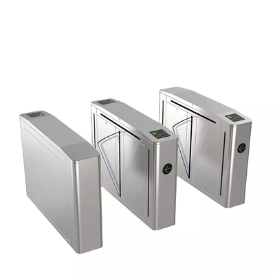 ISO Flap Bariyer Kapısı Parmak İzi Yüz Tanıma RFID Okuyucu Kart Erişim Kontrolü Turnike