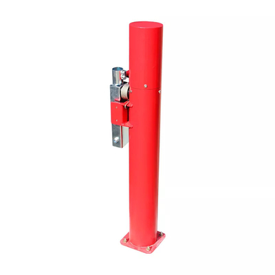 Hafif Ağırlık 2,5 M otomatik park bariyer kapısı Dc12v 24v yuvarlak direği