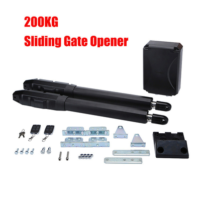 Otomatik Tipi Elektrikli Kontrol Swing Gate Motoru 24V Güneş Paneli Şarj Edilebilir Pil