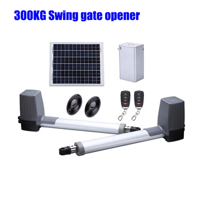 300KG Ağırlık Salıncak Kapı Açıcı 2.5 Metre Uzunluk Her Yaprak 80W 24V DC Motor