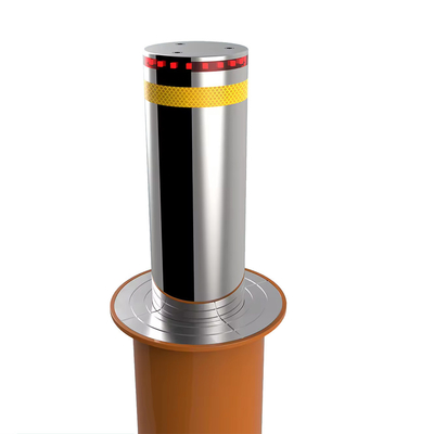 Özel geri çekilebilir güvenlik kollarları 219mm Diametresi 600mm Yüksekliği 6mm Kalınlığı