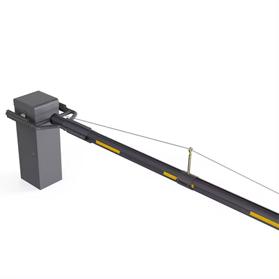 Çift Kollu Yol Boom Kapısı 12 Metre 250W BLDC Motor Süper Uzun Uzayan Kol