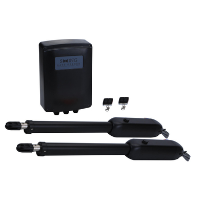 GSM Güneş Sistemi Fotocell Alarm Lamp ve SW400DC Swing Gate Operatörü ile Elektronik Kilit desteği