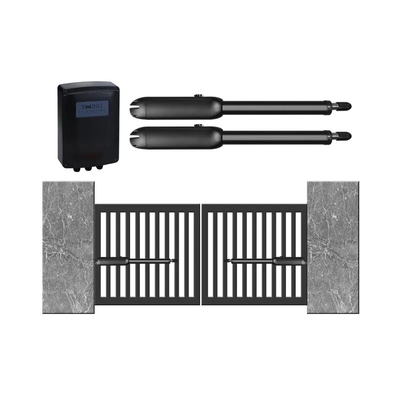 Ağır Görevli Otomatik Manyetik Sınır Değiştiricisi Swing Gate Motor SW400DC Max.800KG Dış Ev Kapıları için Modern Tasarım
