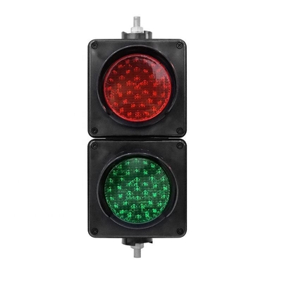 100mm 4 inç Kırmızı ve Yeşil 2 Renkli LED Trafik Işığı, Dur-Kalk Rıhtım Yükleme ve Boşaltma Platformu İçin