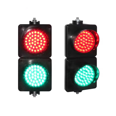 Taşınabilir Akıllı Park Aracı Erişim Kontrol Sistemi Kırmızı Yeşil 100 mm çaplı LED trafik lambası