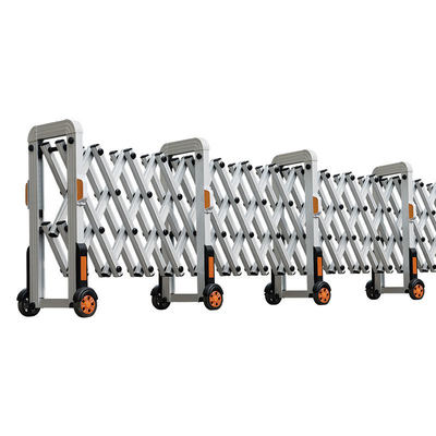 Çekici Yürüyüşçü Sürekli Güvenlik El Çalışma Genişletilebilir Çit Barikat Çapası Tekerlekli