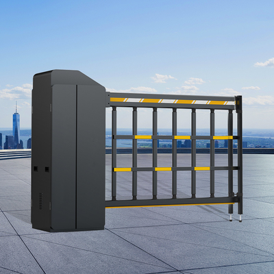 Entegre Çift Kapaklı Yüksek Güçlü 200W Ağır Görevli Alüminyum Metal Entegre Çit Bariyer Kapısı