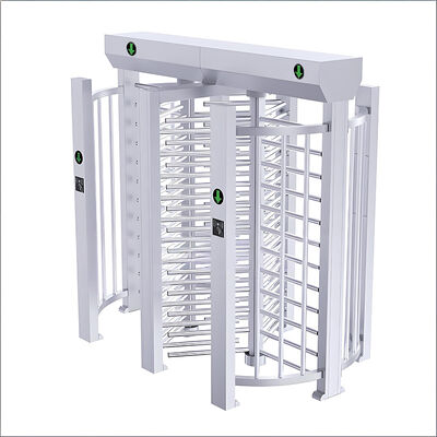 Yüksek Güvenlik 304 Paslanmaz Çelik IP54 Su geçirmez Anti-Tailgating Erişim Kontrolü için Tam Yükseklik Döner