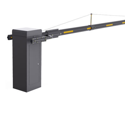 12M Ekstra uzun kol hızı ayarlanabilir DC fırçasız motor Demiryolu geçitleri için otomatik patlama bariyer kapısı