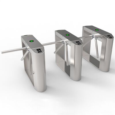 SS304 Giriş Bariyeri Kapısı Tripod Turnike Kapısı IP54 Güvenlik Erişim Kontrolü