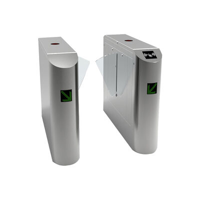 27cm Kol Uzunluğu DC24V 304 Paslanmaz Çelik Flap Bariyer Kapısı Erişim Kontrolü Hız Kapısı