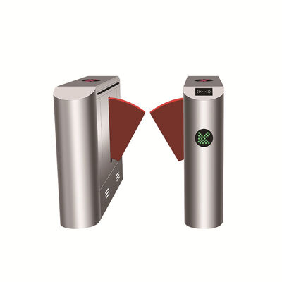 RFID Kart Okuyucu 304 Paslanmaz Çelik Geri Çekilebilir Turnike, Dakikada 25-30 Kişi Geçiş Hızı