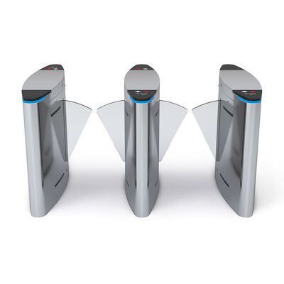 304 Paslanmaz Çelik Flap Barrier Kapısı BLDC Motoru ve Erişim Kontrolü Dönüştürücü için 40W Güçlü