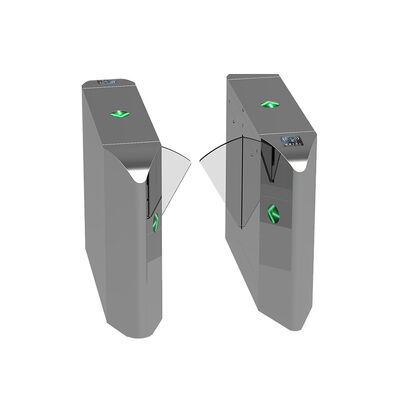 Güvenli Geçiş Kontrolü için CE Onaylı, 25-30 Kişi/Dakika Geçiş Hızına Sahip 304 Paslanmaz Çelik Flap Bariyer Kapı