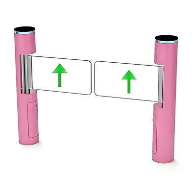 168mm Çaplı Silindir Salınım Turnike Kapısı, DC Fırçasız Motor ve Çift Yönlü Erişim Kontrolü