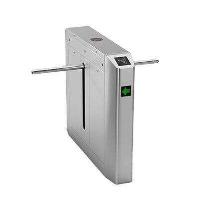 SS304 Paslanmaz Çelik 24V BLDC Motoru ve 30 kişi/dakika akış hızı ile Optik Drop Arm Turnstile