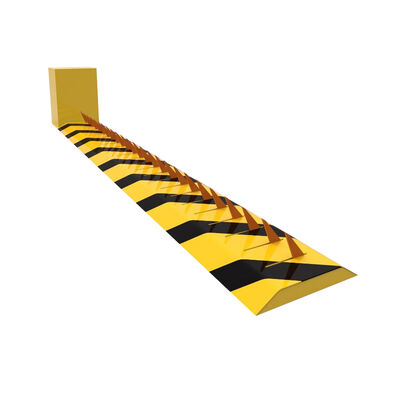A3 Çelik Elektromekanik Lastik Öldürücü, Yüksek Güvenlik Erişim Kontrolü için 150 mm Blade Height Spike Barrier