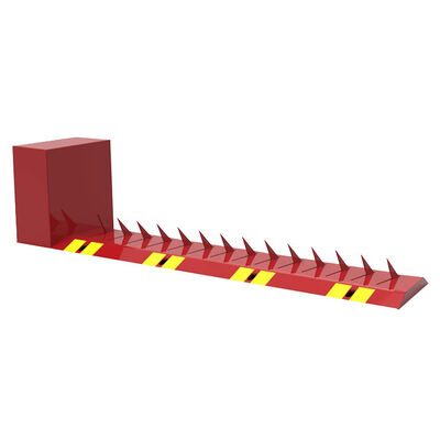 Pnömatik hidrolik iki yönlü lastik öldürücü, bıçak kalınlığı 10 mm ve 40 T Min. Yol araç kontrolü için yükleme