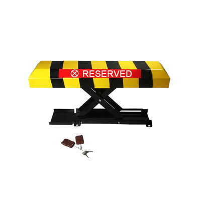 Uzaktan kumanda araç park kilidi 300mm yükselen yükseklik ve püskürtülen plastik kaplama ile