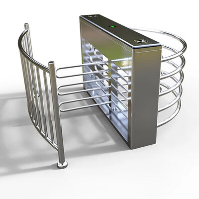 304 paslanmaz çelik 40W güç tüketimi ve güvenli erişim kontrolü için 25-30 kişi/dakika akış hızı ile yarı yüksekliğe dönüştürücü