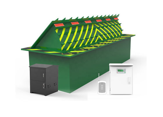 Yüksek güvenlik için 3.7KW güç 80 ton yükleme ve 500 mm kaldırma yüksekliği ile Terörle Mücadele Hidrolik Yol Blokeri