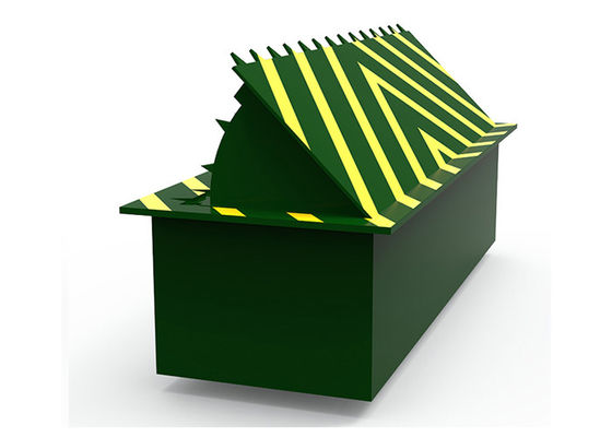 80 Ton Yükleme 380V Güç Kaynağı Yansıtıcı Boya Hidrolik Yol Engelleyici Trafik Kontrol Bariyeri