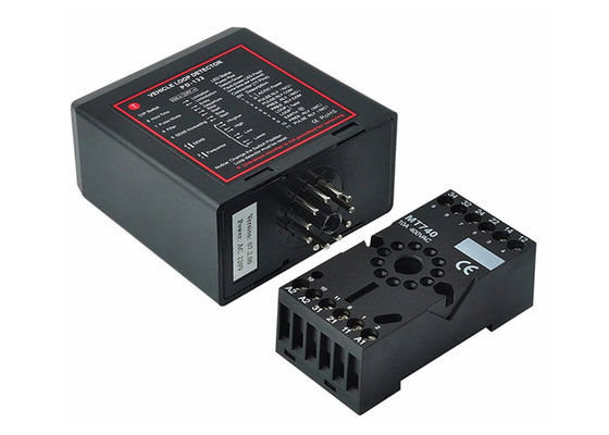 Otomatik Kapılar ve RFID Otopark Erişim Kontrolü için 20 kHz - 170 kHz Frekans Aralığı, 100ms Tepki Süresi ve 240V/5A Çıkış Rölelerine Sahip Araç Döngü Dedektörü