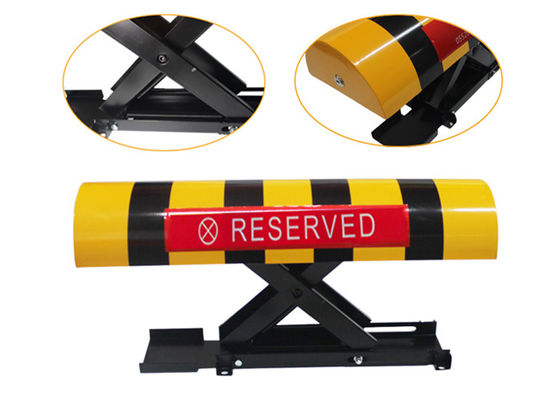 Otomobil park alanı koruması için şarj edilebilir pil ile dikey kaldırma uzaktan kumanda park kilidi