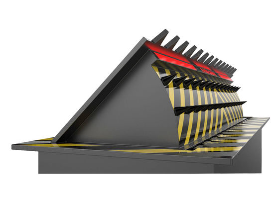 16 mm kalınlığında A3 Çelik Hidrolik Yol Blokçosu Terörle Mücadele Güvenliği için LED Lamba