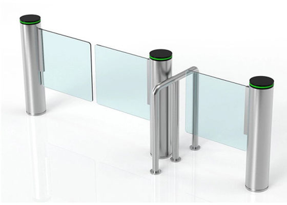 168mm Çaplı DC Fırçasız Motorlu ve Kendiliğinden Kapanma Özellikli Yaya Salıncak Kapısı