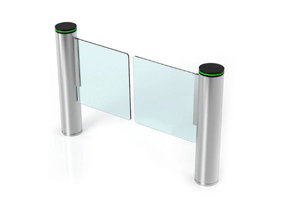 DC fırçasız motor 200W RS485 Güvenli yaya erişim için iletişim salıncak bariyer kapısı