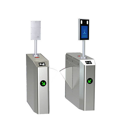 24V DC Motor SS304 Paslanmaz Çelik ve 1s Flap İşletimli Çekici Flap Bariyer Kapısı