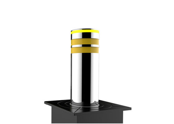 Su geçirmez IP68 600mm Yükseklik 3.7KW Trafik kontrolü ve otopark güvenliği için hidrolik yükseltilmiş pollard