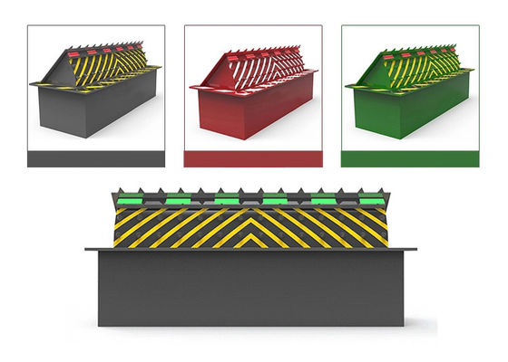 3Yüksek güvenlikli araç trafik kontrolü için.7KW IP68 RS485 Hidrolik Yol Blokatörü