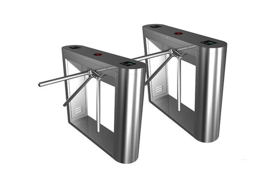 Erişimi Kontrol için 304 Paslanmaz Çelik Gövdeli 510mm Kol Uzunluğu 24VDC 40W Tripod Turnike Kapısı