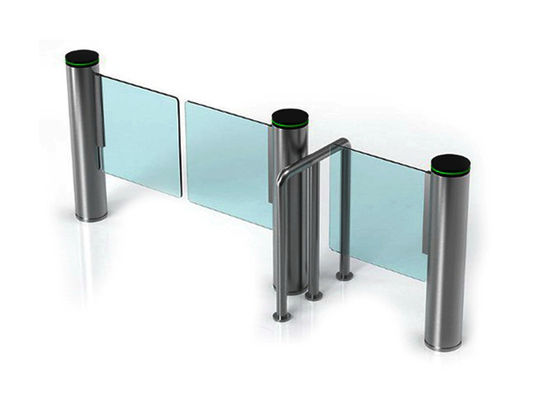 200W DC24V Fırçasız Motorlu Yaya Güvenlik Kapısı, 0.4S Açılma Süreli Döner Bariyer Kapı