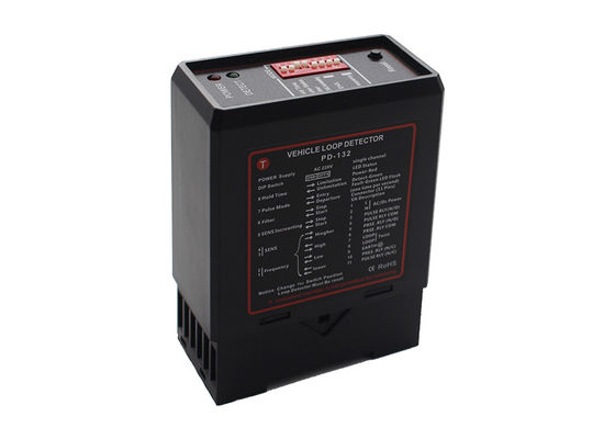 Otopark Bariyer Kapısı Güvenliği Tek Kanallı Loop Dedektörü, 100ms Tepki Süresi, 240V/5A Çıkış Röleleri ve Ayarlanabilir Hassasiyet