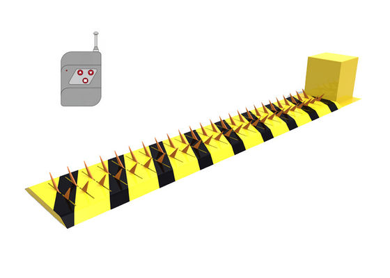 Yüksek Güvenlikli Araç Kontrolü için 1-2 saniye Kalkış/İniş Süresi ve Paslanmaz Boya ile A3 Çelik Lastik Kapanı