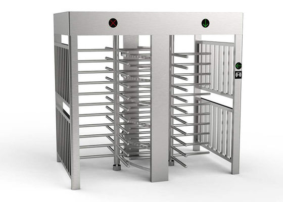 Güvenli Geçiş Kontrolü için 0.2S Tepki Süresi ve Parmak İzi Tanıma Özelliğine Sahip SUS304 Tam Boy Turnike